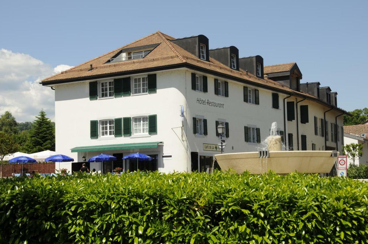 Hotel Restaurant La Croix Verte Vich Exterior photo